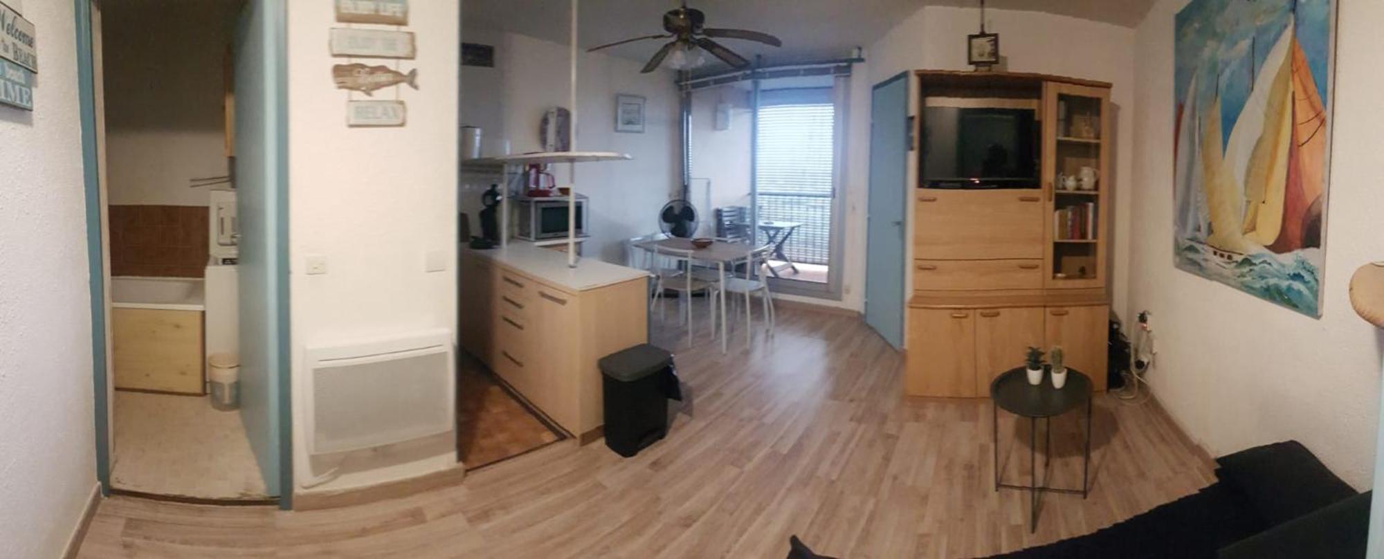 Apartament T2 Sur Le Port Avec Parking Gruissan Zewnętrze zdjęcie
